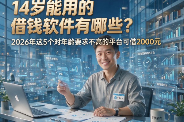 14岁能用的借钱软件有哪些?2026年这5个对年龄要求不高的平台可借2000元
