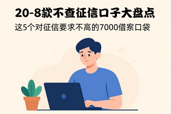 20 8贷款不查征信口子大盘点!这5个对征信要求不高的7000借款口子,速来围观