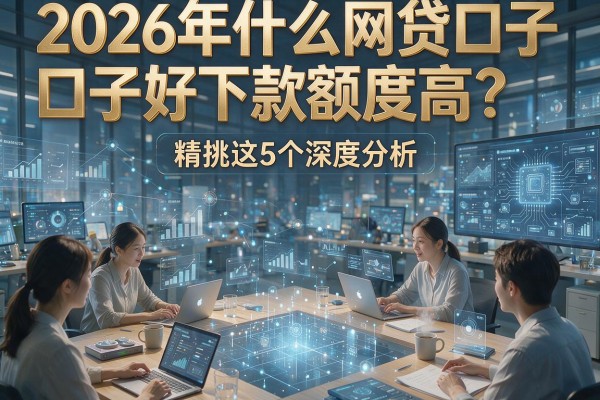 2026年什么网贷口子好下款额度高?精挑这5个深度分析!