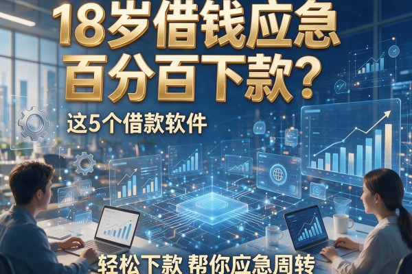 18岁借钱应急百分百下款？这5个借款软件轻松下款帮你应急周转