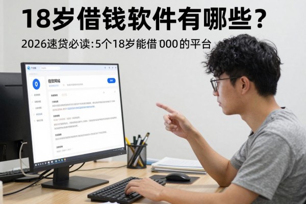 18岁借钱软件有哪些?2026速贷必读:5个18岁能借1000的平台,流程超简单