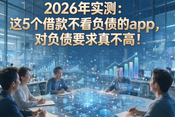 2026年实测：这5个借款不看负债的app，对负债要求真不高！