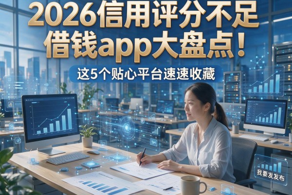 2026信用评分不足借钱app大盘点!这5个贴心平台速速收藏
