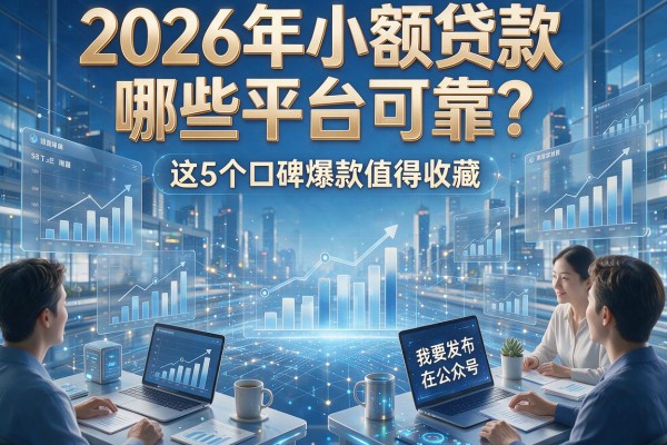 2026年小额贷款哪些平台可靠?这5个口碑爆款值得收藏!