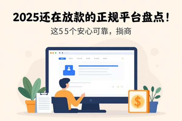 2025还在放款的正规平台盘点!这5个安心可靠,值得收藏