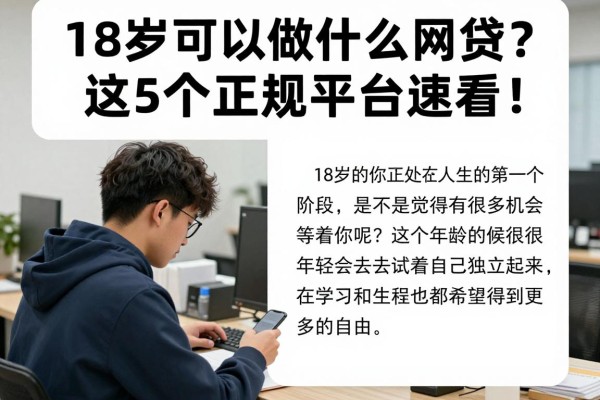 18岁可以做什么网贷？这5个正规平台速看！