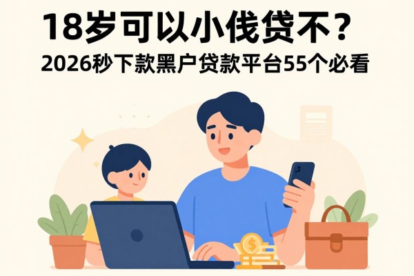 18岁可以小额贷款不？2026秒下款黑户贷款平台这5个必看！