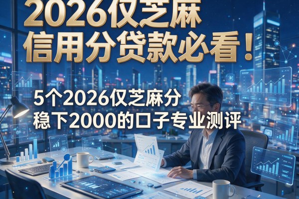 2026仅芝麻信用分贷款必看！5个2026仅芝麻分稳下2000的口子专业测评