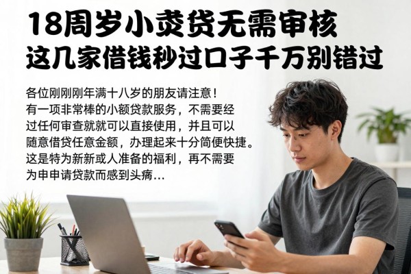 18周岁小额贷款无需审核,这几家借钱秒过口子千万别错过