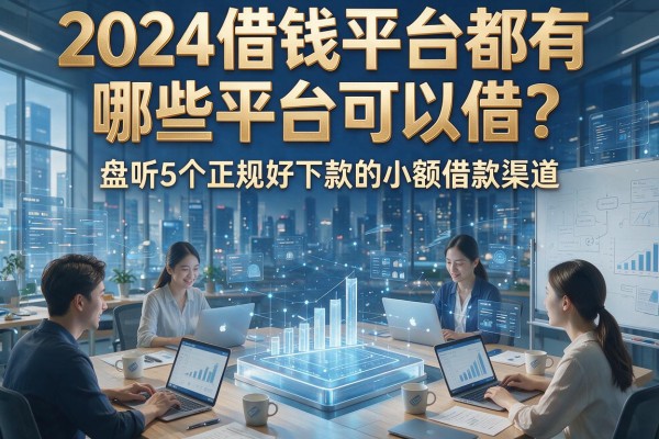 2024借钱平台都有哪些平台可以借？盘点5个正规好下款的小额借款渠道
