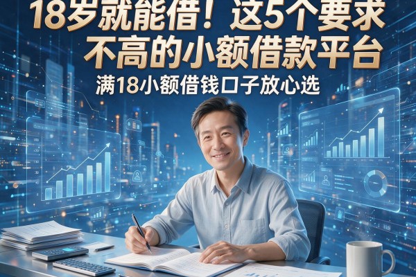 18岁就能借！这5个要求不高的小额借款平台，满18小额借钱口子放心选