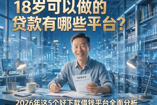 18岁可以做的贷款有哪些平台?2026年这5个好下款借钱平台全面分析!