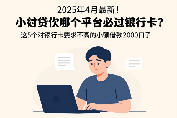 2025年4月最新!小额贷款哪个平台必过银行卡?这5个对银行卡要求不高的小额借款2000口子,急需时真的很有帮助!