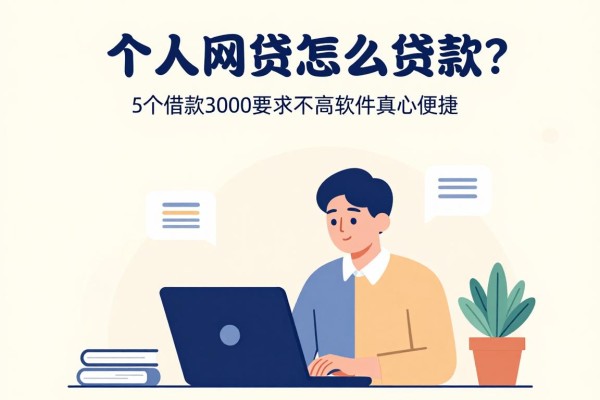 2026实战经验:个人网贷怎么贷款?这5个借款3000要求不高的软件真心便捷