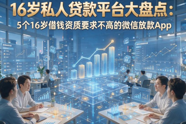 16岁私人贷款平台大盘点：5个16岁借钱资质要求不高的微信放款App