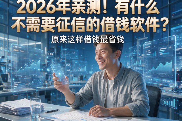 2026年亲测！有什么不需要征信的借钱软件？原来这样借钱最省钱！