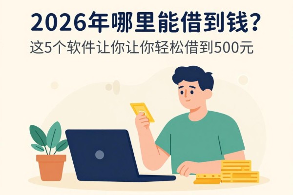 2026年哪里能借到钱?这5个软件让你轻松借到500元