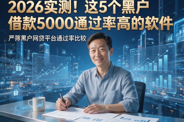 2026实测！这5个黑户借款5000通过率高的软件，严筛黑户网贷平台通过率比较