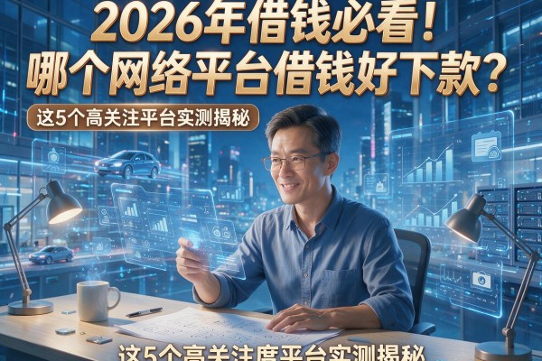 2026年借钱必看！哪个网络平台借钱好下款？这5个高关注度平台实测揭秘！