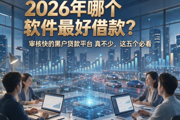 2026年哪个软件最好借款?审核快的黑户贷款平台真不少,这五个必看!
