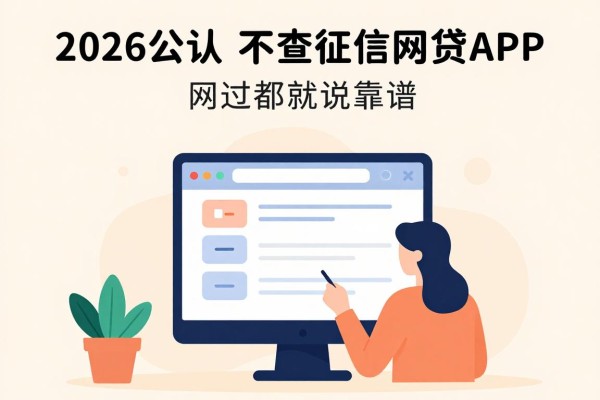 2026公认！这5个大额不查征信网贷APP自动放款，用过都说靠谱