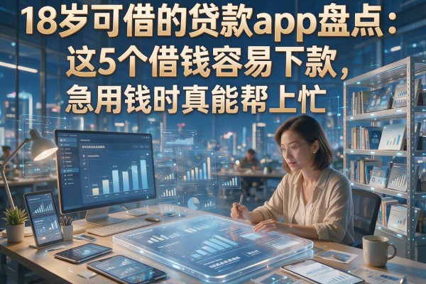 18岁可借的贷款app盘点：这5个借钱容易下款，急用钱时真能帮上忙
