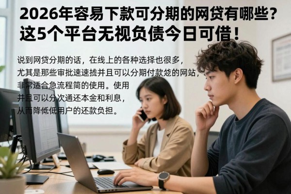 2026年容易下款可分期的网贷有哪些?这5个平台无视负债今日可借!