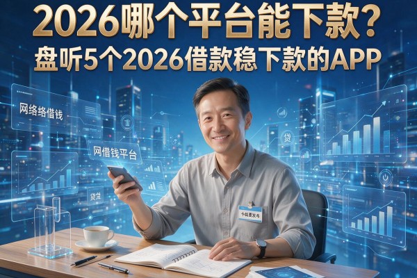 2026哪个平台能下款？盘点5个2026借款稳下款的APP