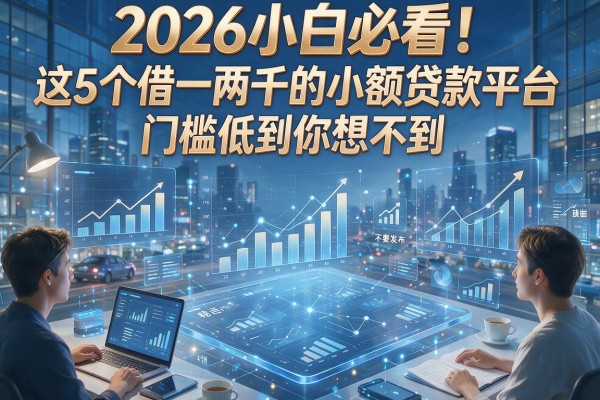 2026小白必看!这5个借一两千的小额贷款平台,门槛低到你想不到