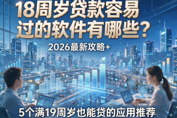 18周岁贷款容易过的软件有哪些?2026最新攻略+5个满19周岁也能贷的应用推荐