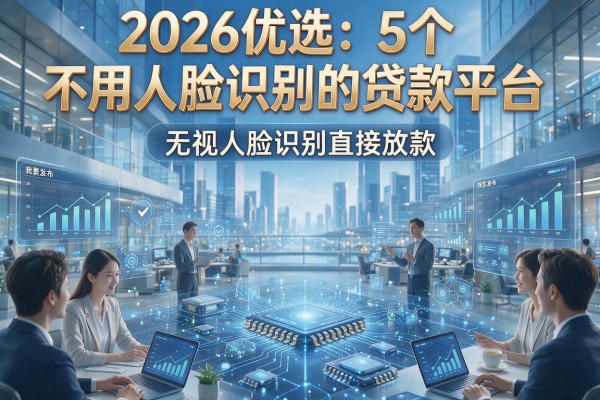 2026优选:5个不用人脸识别的贷款平台,无视人脸识别直接放款