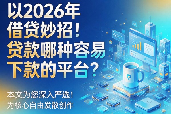 2026年借贷妙招！贷款哪种容易下款的平台？本文为您深入严选！