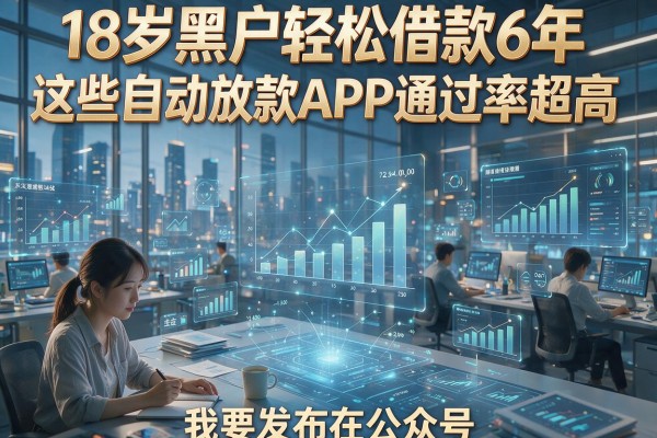 18岁黑户轻松借款6年这些自动放款APP通过率超高！