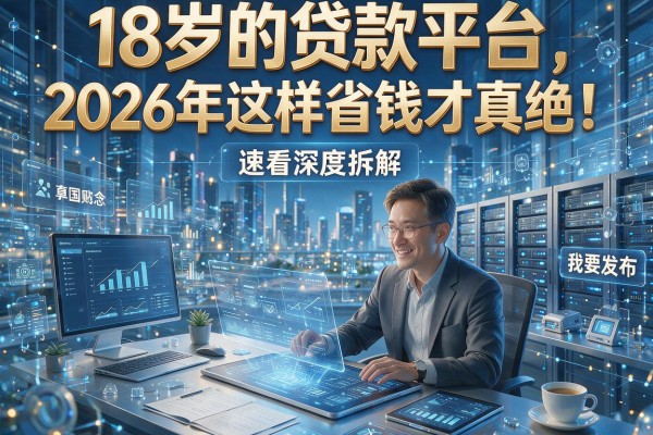 18岁的贷款平台，2026年这样省钱才真绝！速看深度拆解！