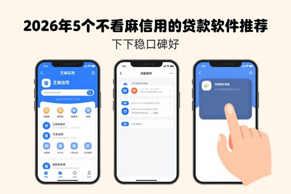 18岁必看!2026年5个不看芝麻信用的贷款软件推荐,下款稳口碑好