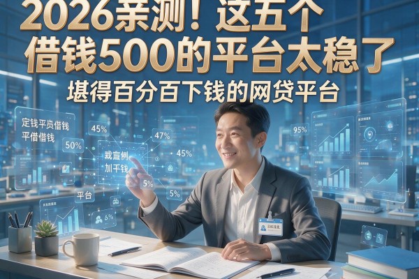 2026亲测！这五个借钱500的平台太稳了，堪称百分百下钱的网贷平台