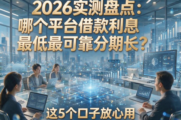 2026实测盘点：哪个平台借款利息最低最可靠分期长？这5个口子放心用