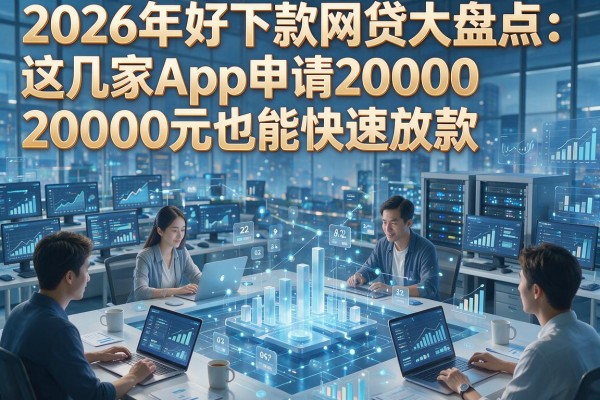 2026年好下款网贷大盘点：这几家App申请20000元也能快速放款！
