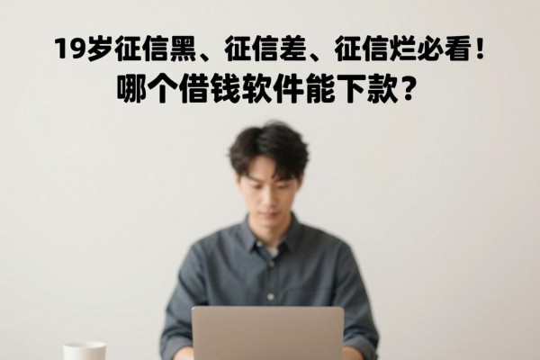 19岁征信黑、征信差、征信烂必看！哪个借钱软件能下款？答案今日揭晓