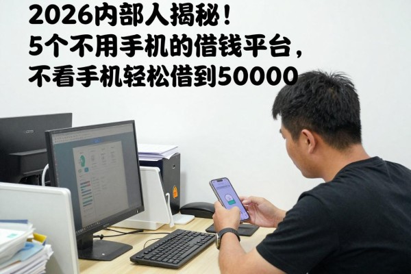 2026内部人揭秘！5个不用手机的借钱平台，不看手机轻松借到50000