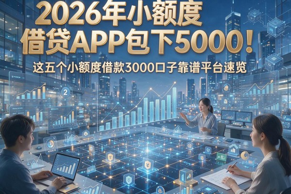 2026年小额度借贷APP包下5000！这五个小额度借款3000口子靠谱平台速览