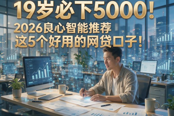 19岁必下5000！2026良心智能推荐这5个好用的网贷口子