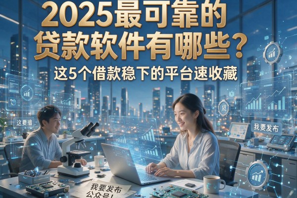 2025最可靠的贷款软件有哪些?这5个借款稳下的平台速收藏!