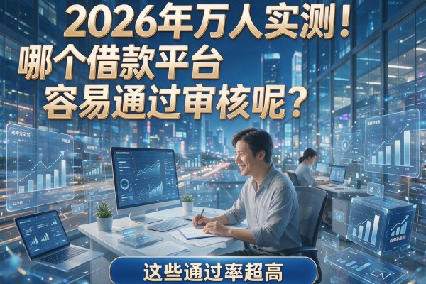 2026年万人实测！哪个借款平台容易通过审核呢？这些通过率超高！