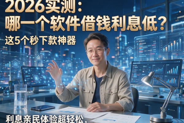 2026实测：哪一个软件借钱利息低？这5个秒下款神器，利息亲民体验超轻松