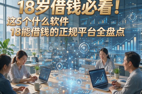 18岁借钱必看！这5个什么软件18能借钱的正规平台全盘点