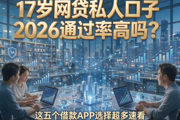 17岁网贷私人口子2026通过率高吗？这五个借款APP选择超多速看！