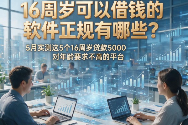 16周岁可以借钱的软件正规有哪些?5月实测这5个16周岁贷款5000对年龄要求不高的平台