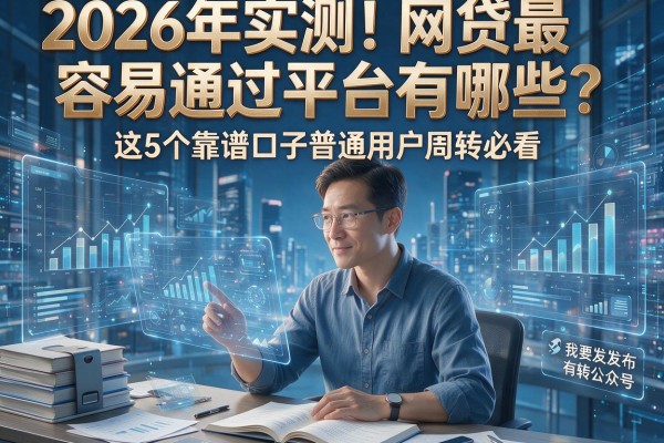 2026年实测！网贷最容易通过平台有哪些？这5个靠谱口子普通用户周转必看