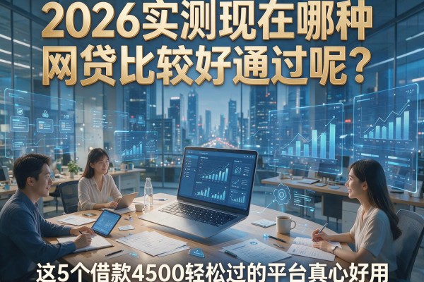 2026实测现在哪种网贷比较好通过呢?这5个借款4500轻松过的平台真心好用